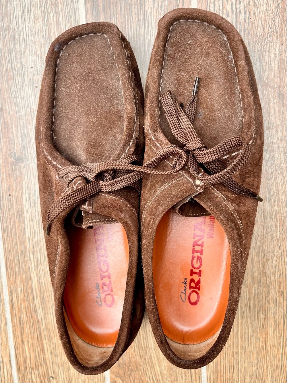Clarks Brown Suede Women's Wallabee Shoes